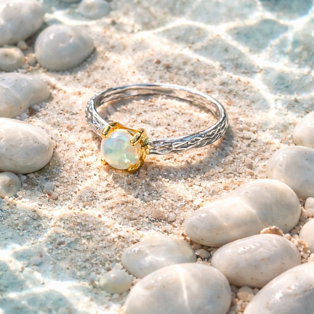 New! Opal Ring - image 1